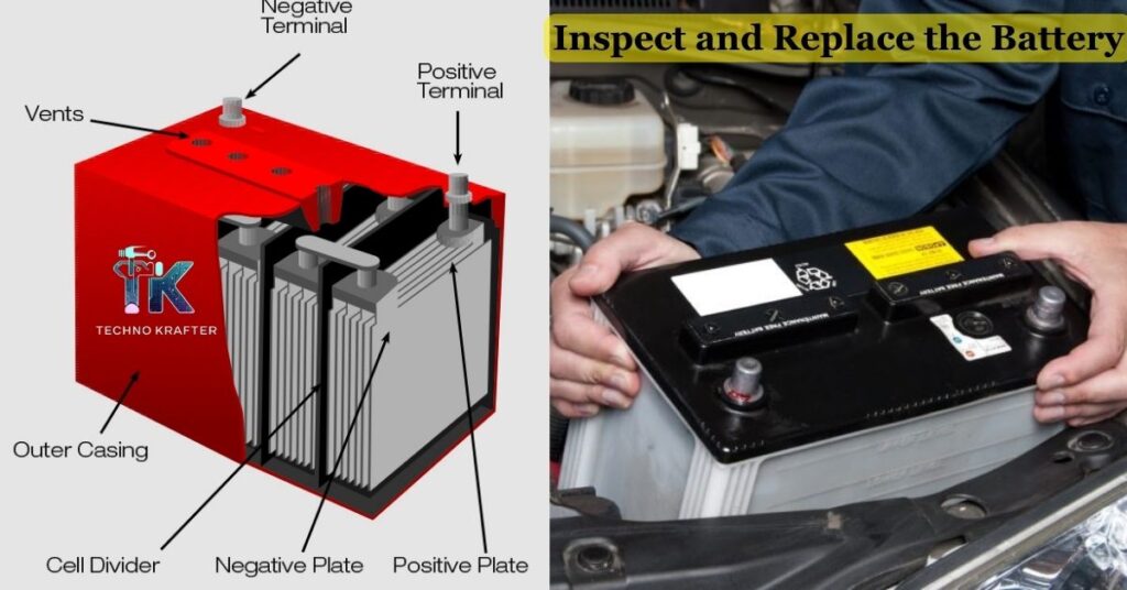 Inspect and Replace the Battery