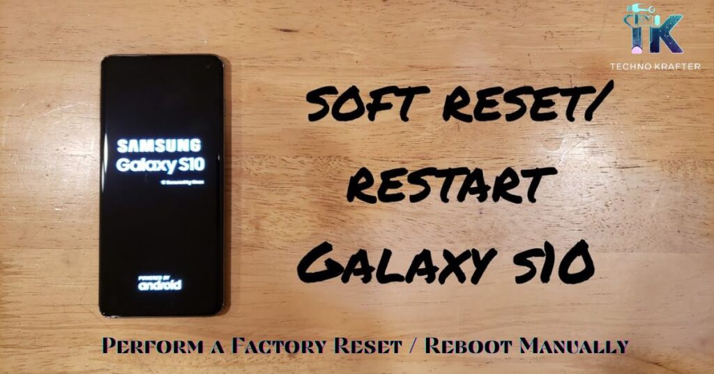 Perform a Factory Reset Reboot Manually