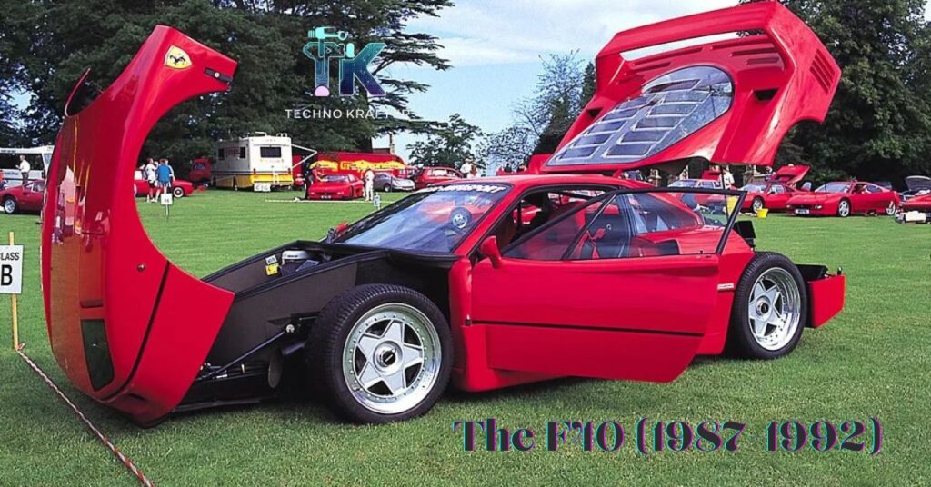 The F40 (1987-1992)