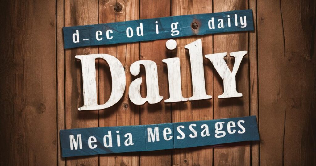 Decoding Daily Media Messages: A Step-by-Step Guide for Americans